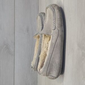 Ugg Australia Women 3312 Ansley Comfort Fur Loafer Moc shoes sz 7